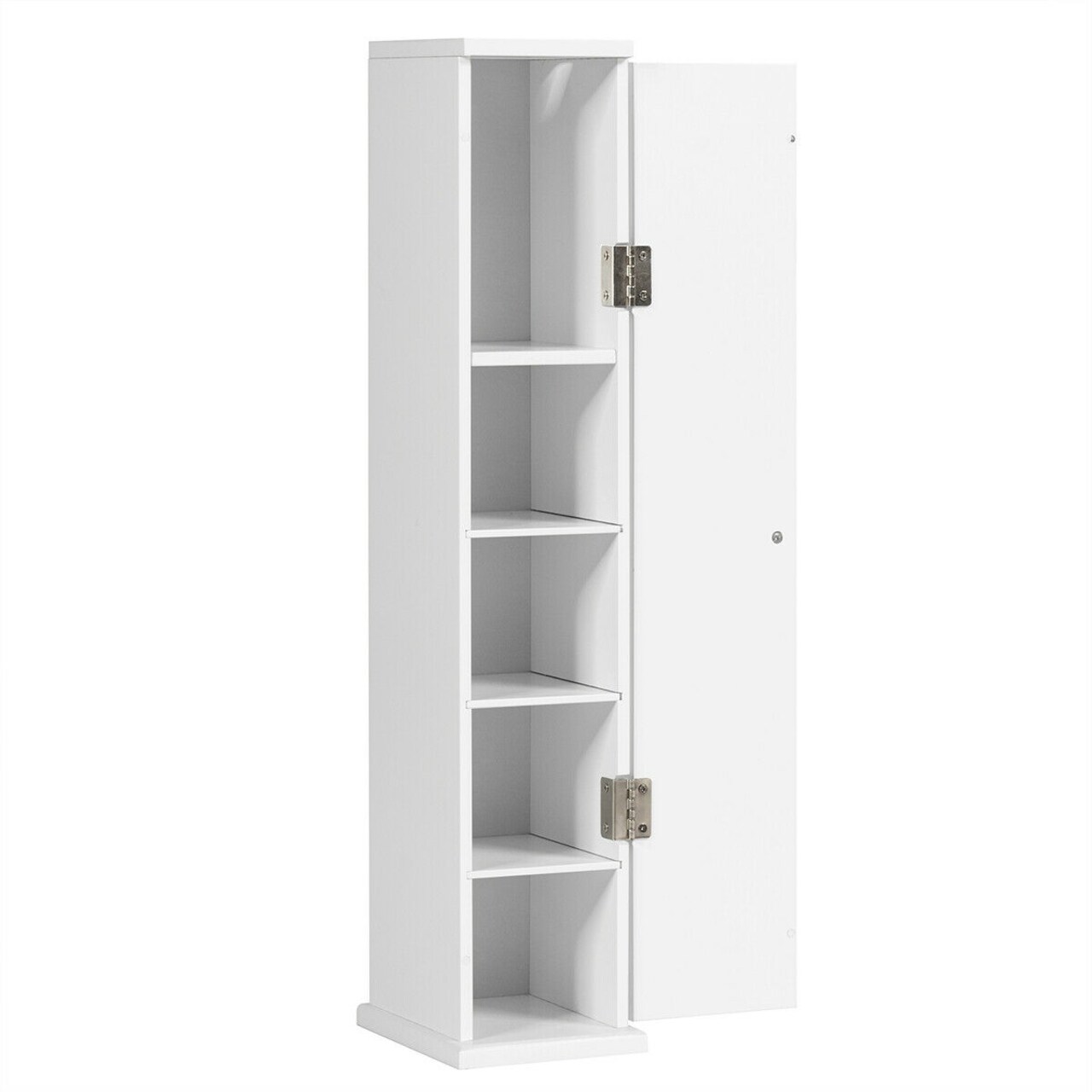Floor Cabinet for Toilet Tissue Storage and Bathroom Essentials